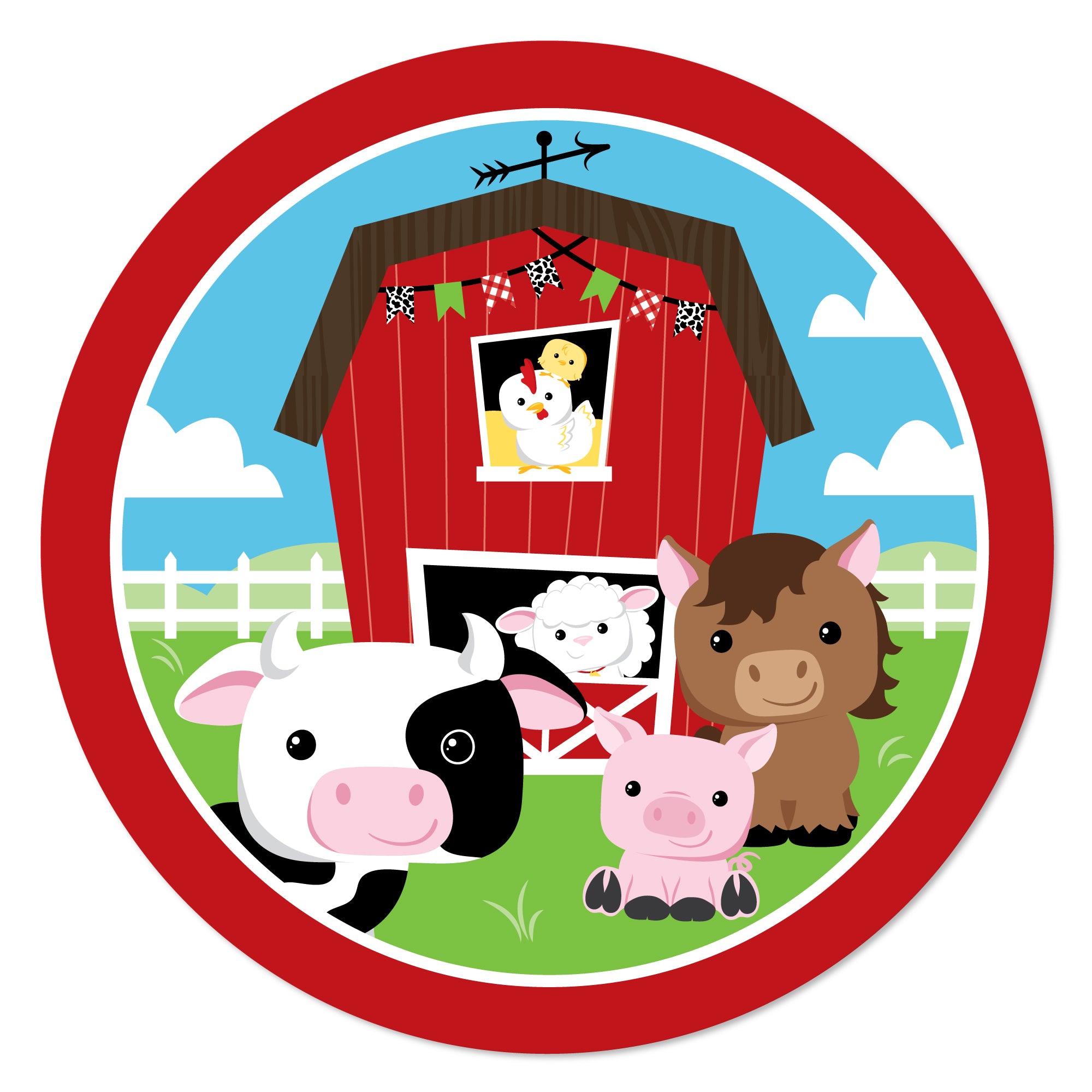 Farm Animals - Barnyard Party Theme 