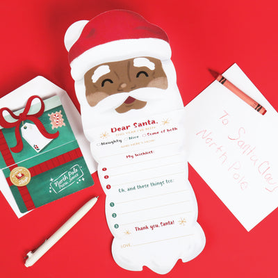 Letters to Santa Kit, Christmas Wish List, Kids Santa Claus Letter, Letter from Santa, 2 Envelopes,1 Letter to Santa, 1 Letter from Santa