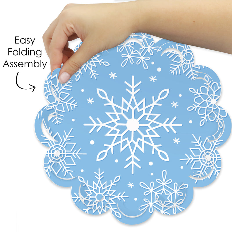Easykart 500 Winter Snowflake Stickers in Roll, Blue with Gold foil Design  Best for Christmas Party Supplies, Envelope Seals, Winter Decoration, Kids  Activities, Kids Classroom Parties (1PACK) - Yahoo Shopping