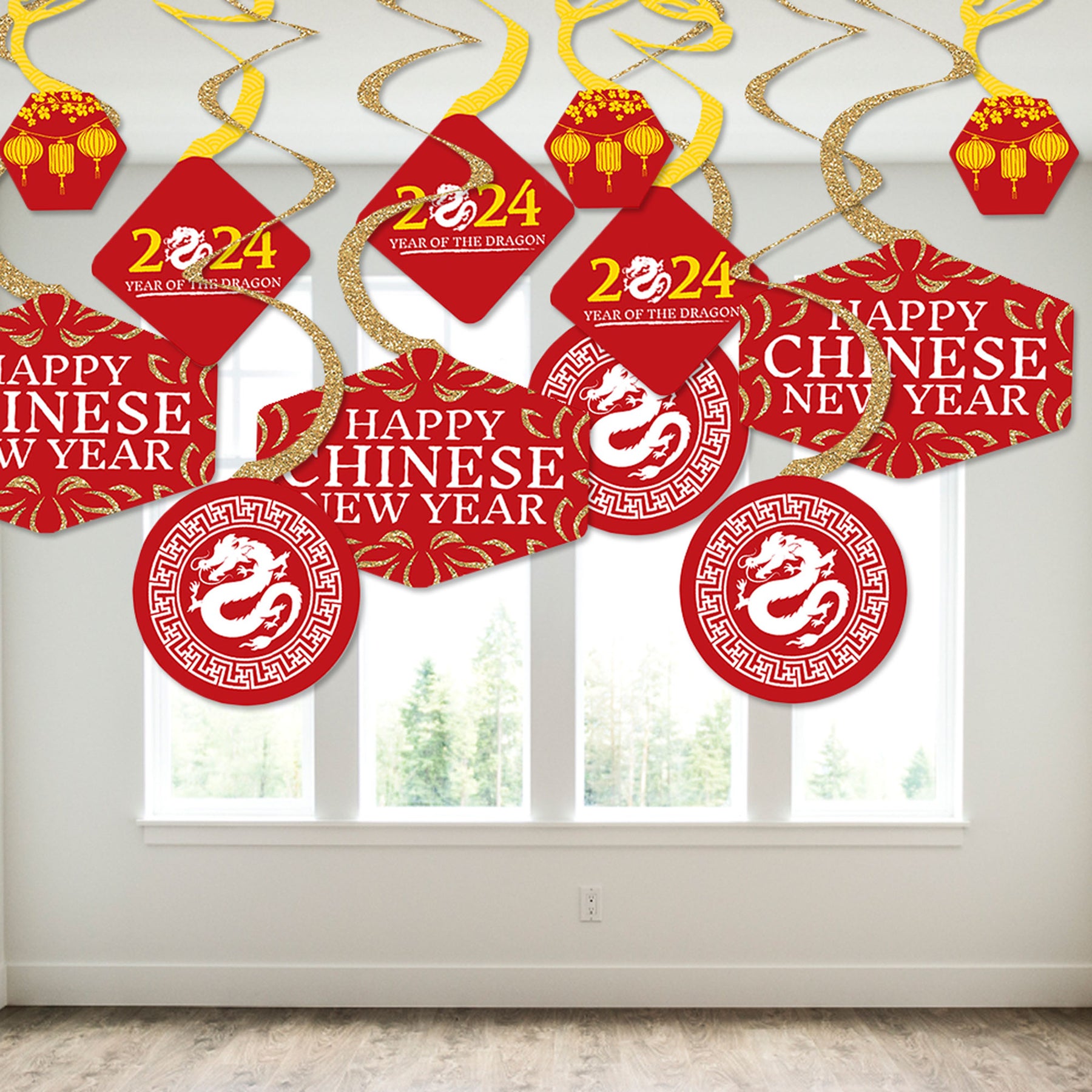 2024 Chinese New Year Decorations & Party Supplies