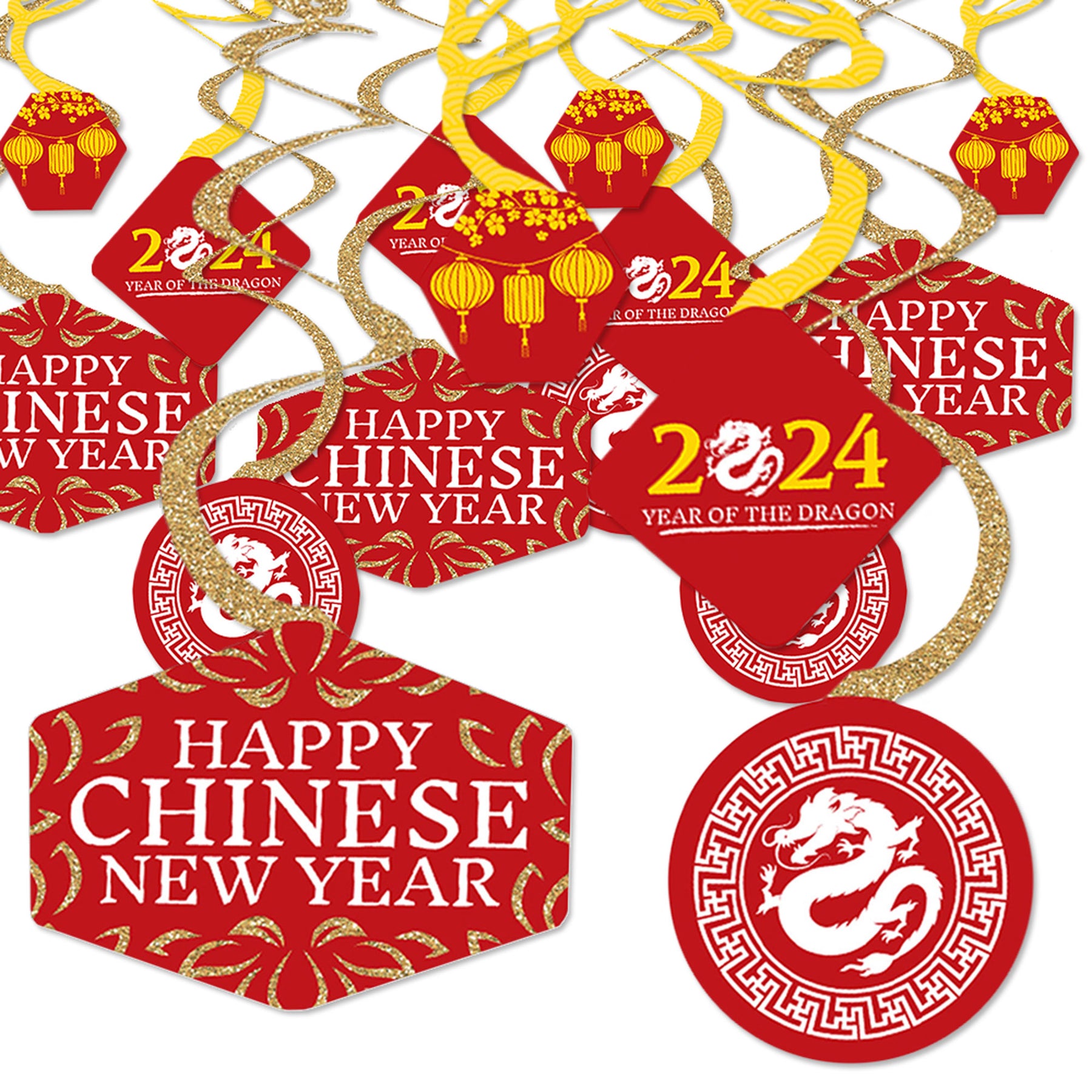 2024 Chinese New Year Decorations & Party Supplies