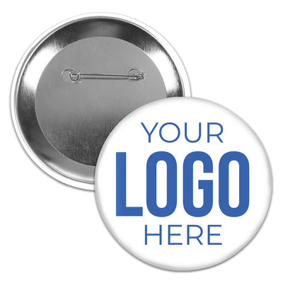 Custom Logo Pinback Buttons - 8 Ctu[,