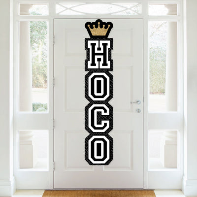 HOCO Dance - Homecoming Vertical Decoration - Shaped Banner