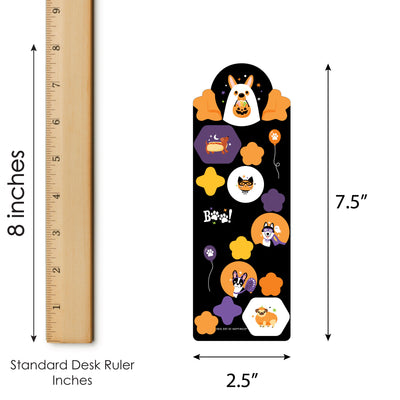 Halloween Pets - Cats and Dogs Party Favor Kids Stickers - Birthday Goodie Bag Filler - 16 Sheets - 256 Stickers