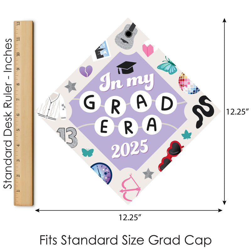 In My Grad Era - Graduation Cap Decorations Kit - Grad Cap Cover