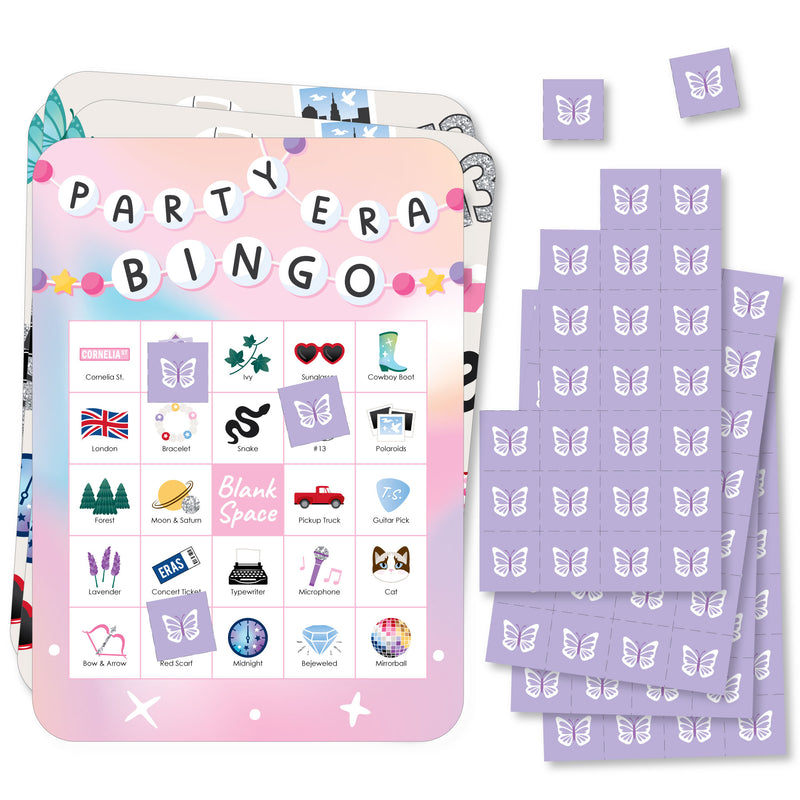 In My Party Era Bingo Game - 18 Ct