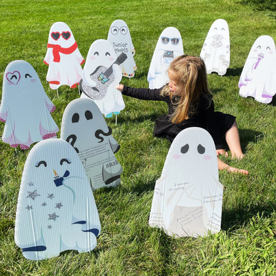 In My Spooky Era - Ghost Yard Sign Outdoor Lawn Decorations - Ghost Concert Halloween Party Yard Signs