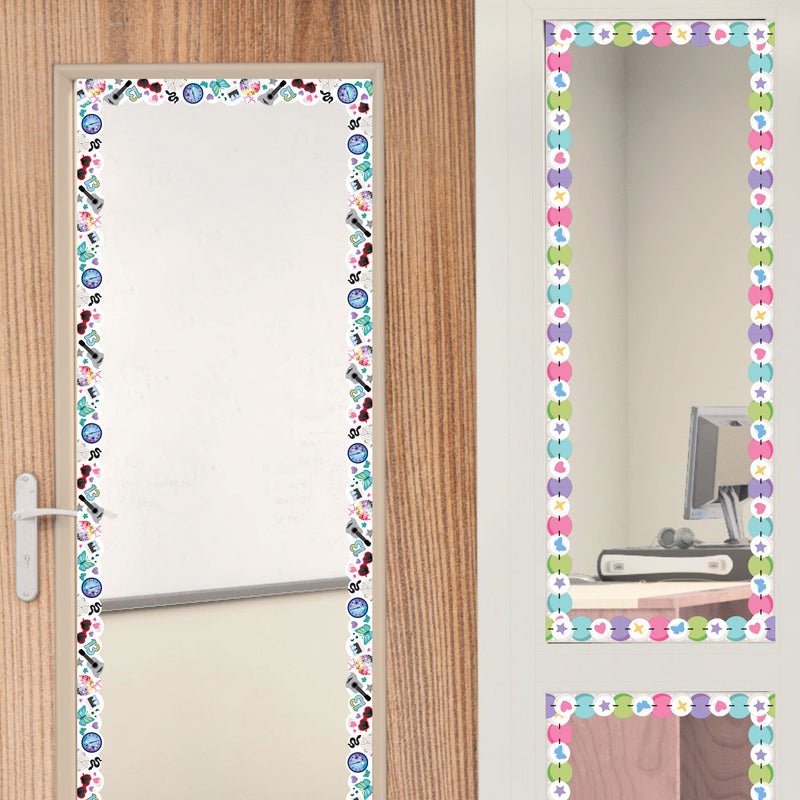 In Our School Era - Scalloped Classroom Decor - Bulletin Board Borders - 51 Feet