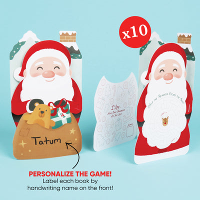 Santa Activity Books - 10 Ct