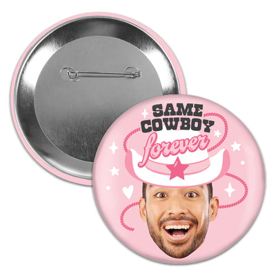 Custom Fun Face Last Rodeo Pinback Buttons - 8 Ct