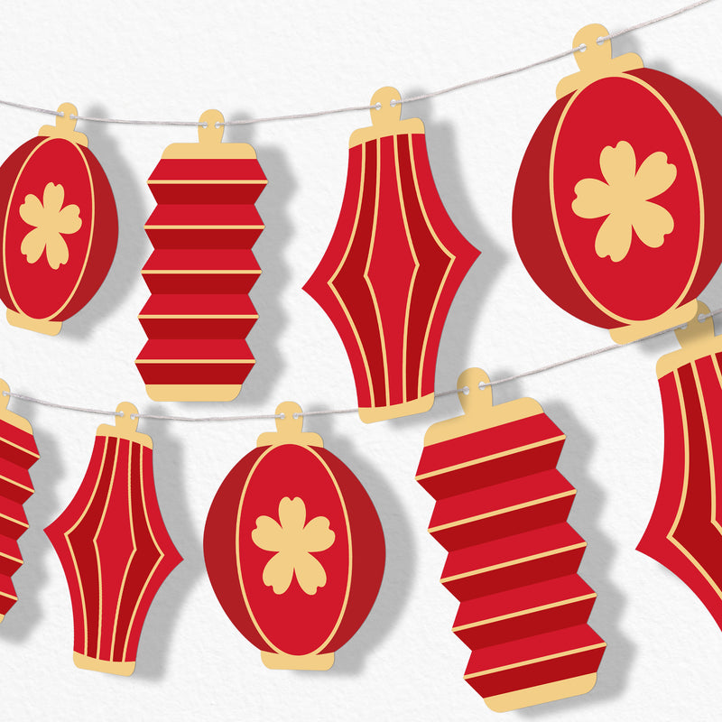 Lunar New Year Garland Banner - 15 Pc