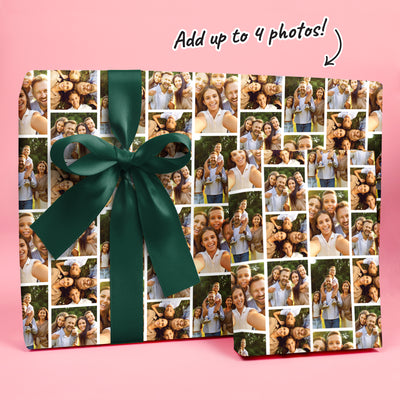 Custom Photo Wrapping Paper - Collage