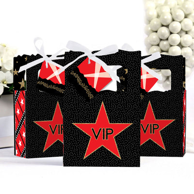 Red Carpet Hollywood - Movie Night Party Favor Boxes - Set of 12