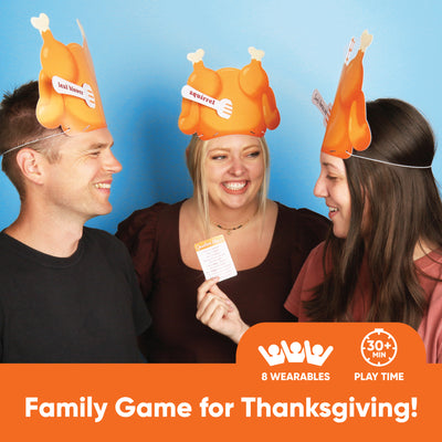 Thanksgiving Turkey Guessing Game, Fun Thanksgiving Games for Kids and Adults, Family Guess Who Game, Friendsgiving Party Games, Set of 8