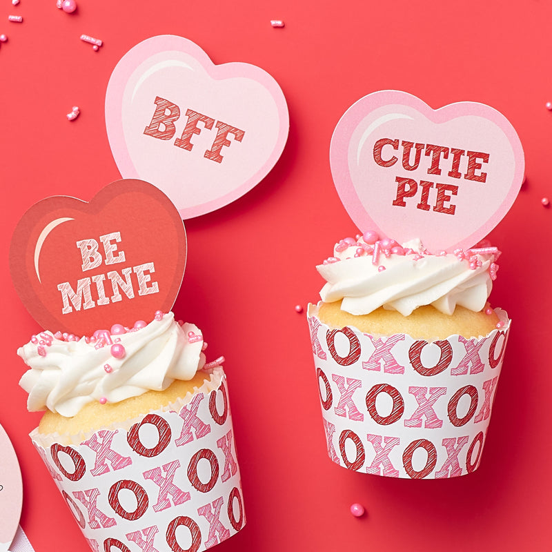 Conversation Hearts - DIY Shaped Valentine&