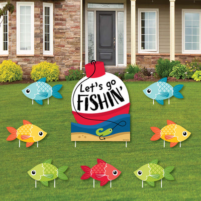 Lets Go Fishing Decorations DIY Fish Themed Birthday Party or Baby Shower  Essentials Set of 20 -  Canada