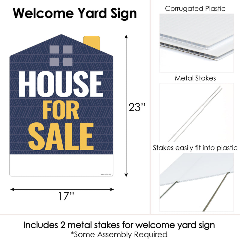 House For Sale Sign - Welcome Yard Sign