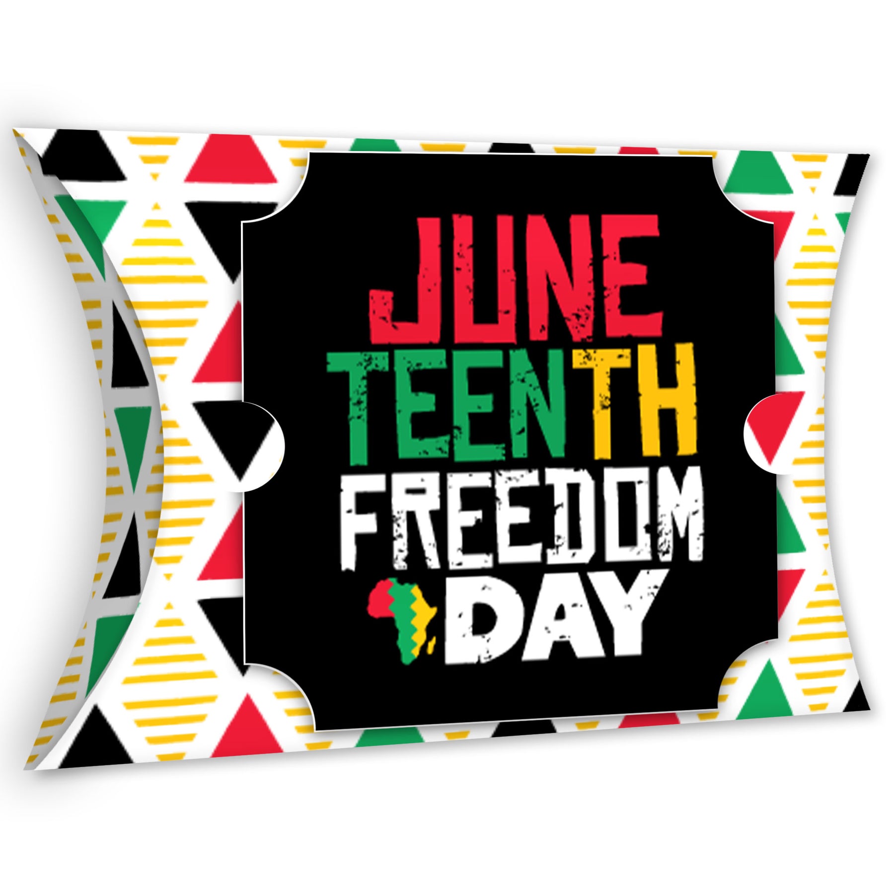 Happy Favor Gift Boxes Freedom Day Party Large Pillow