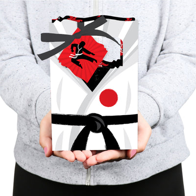 Karate Master - Martial Arts Birthday Party Favor Boxes - Set of 12