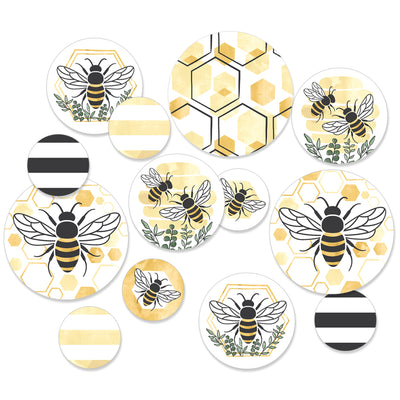 Big Dot Of Happiness Little Bumblebee - Unframed Bee Decor Linen Paper Wall  Art - Set Of 4 - Artisms - 8 X 10 Inches : Target