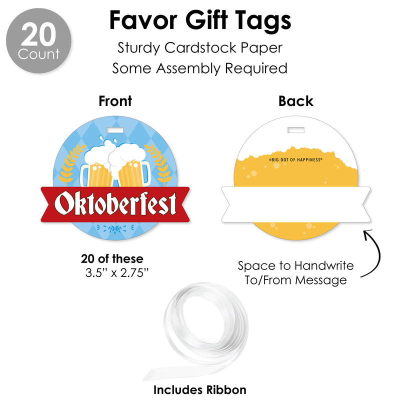 Oktoberfest - German Beer Festival Favors and Cupcake Kit - Fabulous Favor Party Pack - 100 Pieces