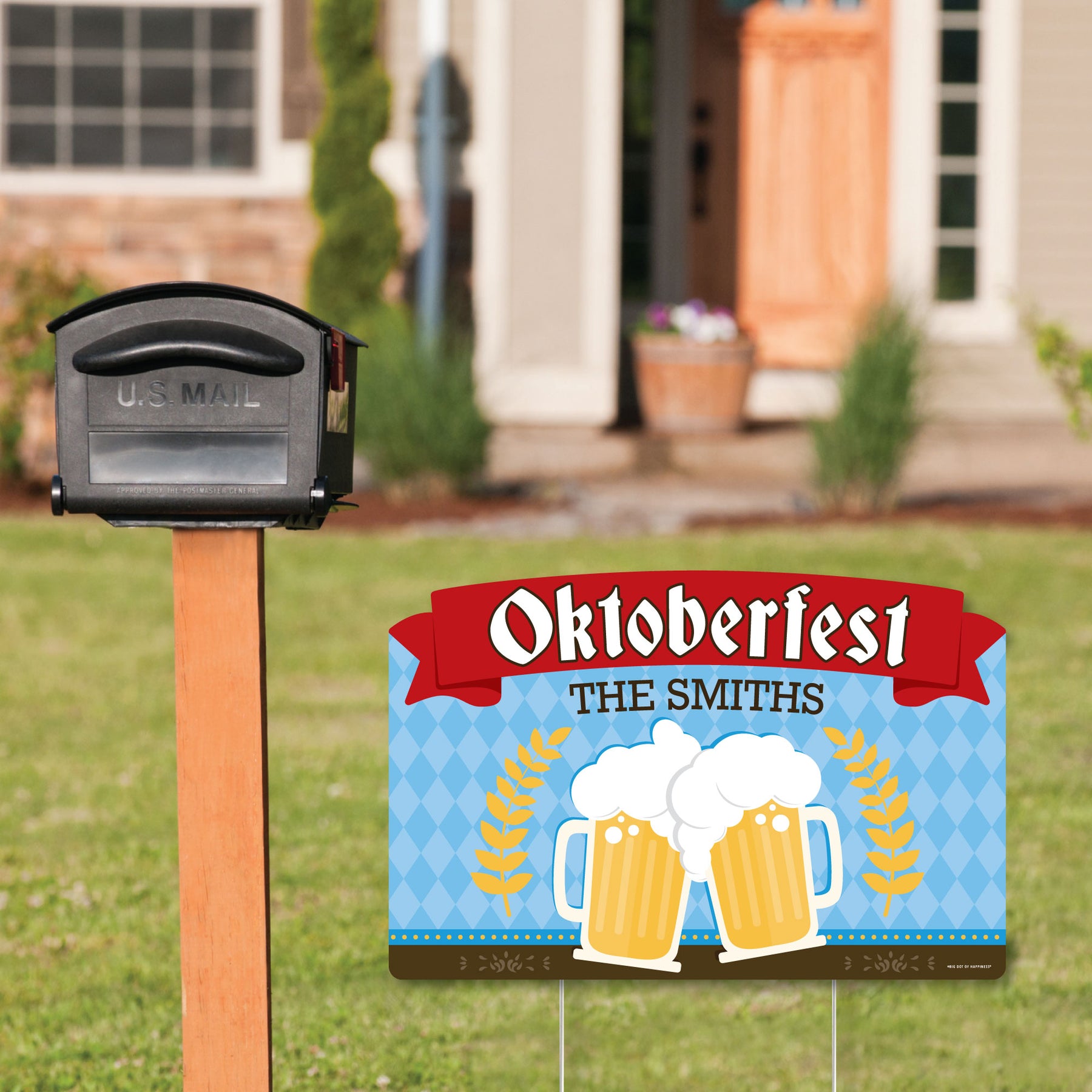 Oktoberfest - German Beer Festival Yard Sign Lawn Decorations ...