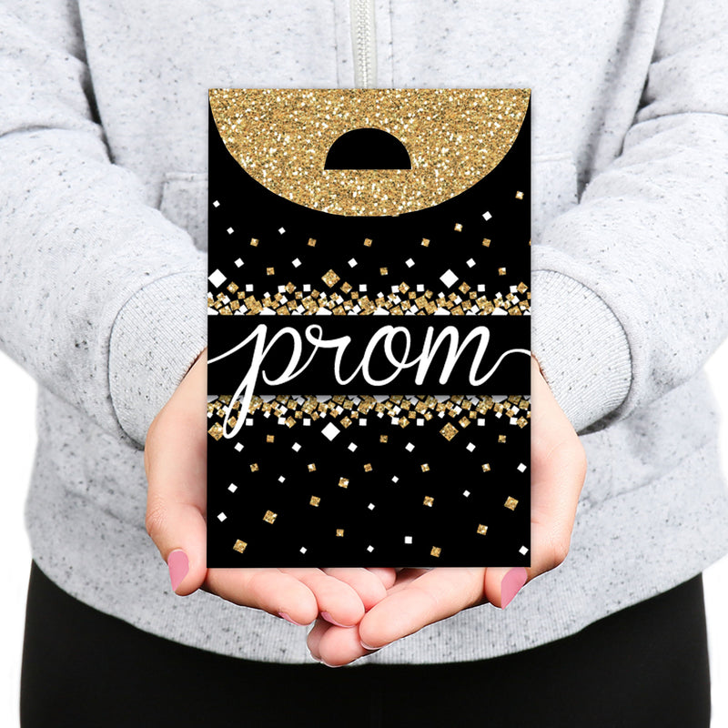 Prom - Prom Night Gift Favor Bags - Party Goodie Boxes - Set of 12