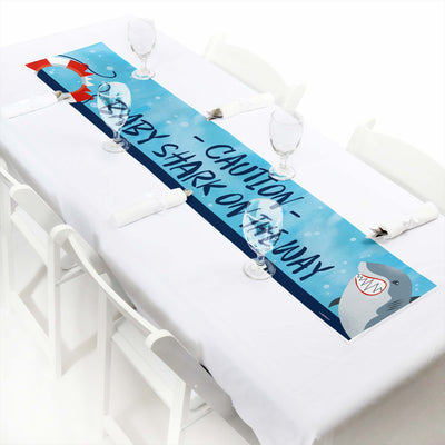 Shark Zone - Jawsome Shark Baby Shower Decorations Party Banner