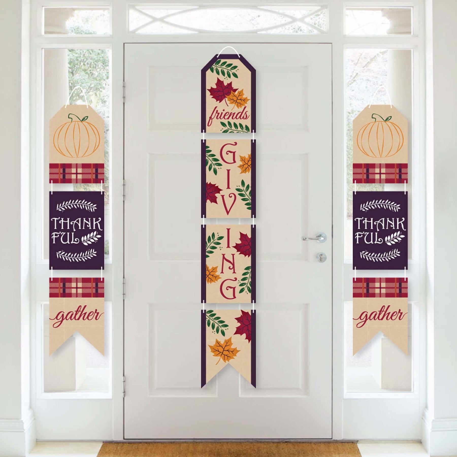 Happy Friendsgiving Decorations Happy Friendsgiving Banner