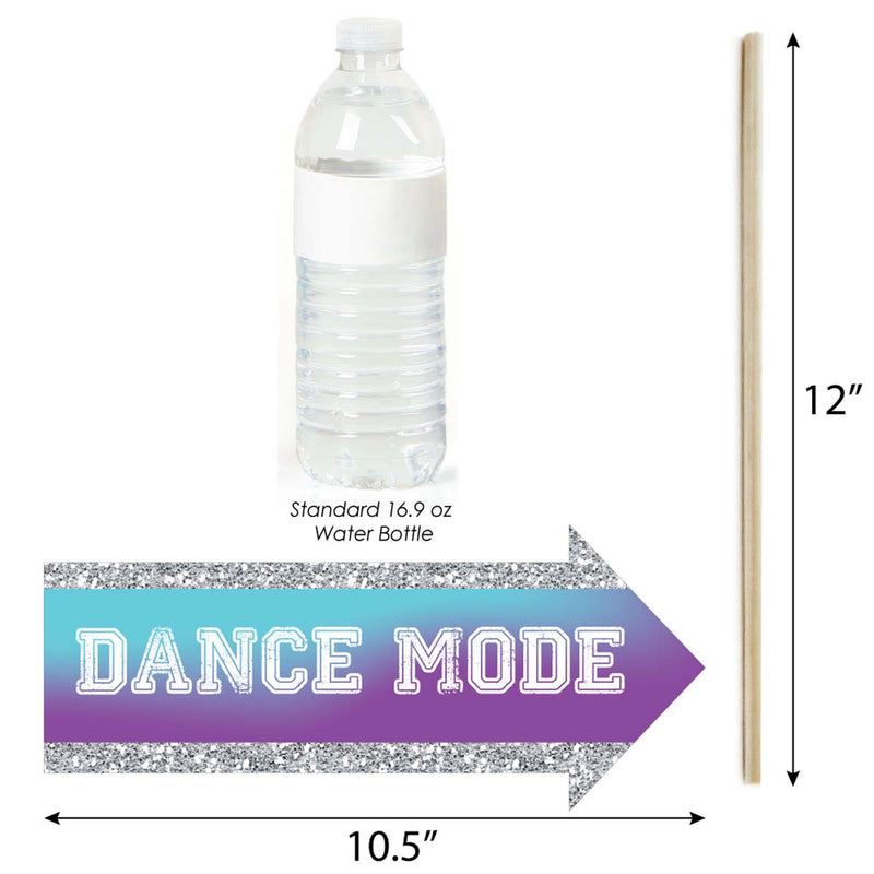 Funny Must Dance to the Beat - Dance - 10 Piece Birthday Party or Dance Party Photo Booth Props Kit