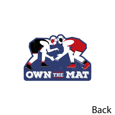 Own The Mat - Wrestling - Decorations DIY Birthday Party or Wrestler Party Essentials - Set of 20