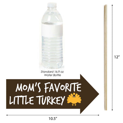 Funny Turkey Day - Thanksgiving 10 Piece Photo Booth Props Kit