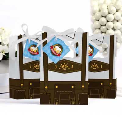 Oktoberfest - German Beer Festival Favor Boxes - Set of 12