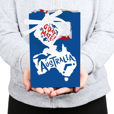 Australia Day - G'Day Mate Aussie Party Favor Boxes - Set of 12