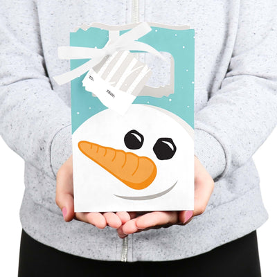 Let It Snow - Snowman - Holiday Bag - Set of 12