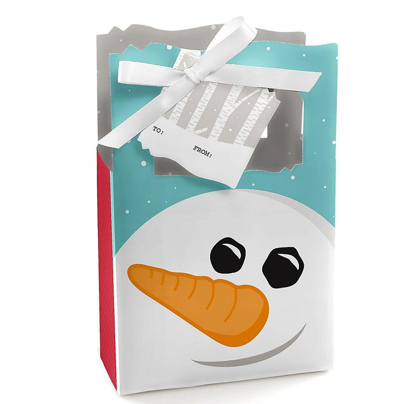 Let It Snow - Snowman - Holiday Bag - Set of 12