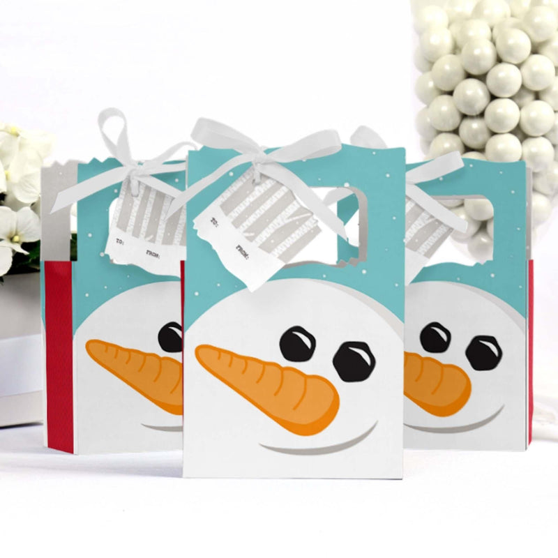 Let It Snow - Snowman - Holiday Bag - Set of 12