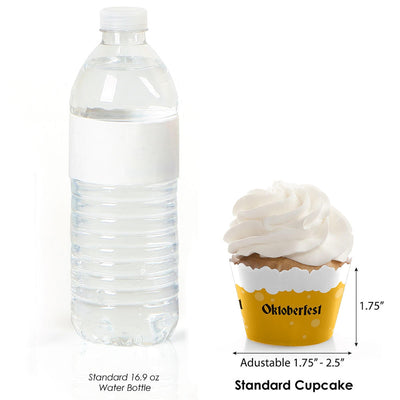 Oktoberfest - Party Decorations - Party Cupcake Wrappers - Set of 12