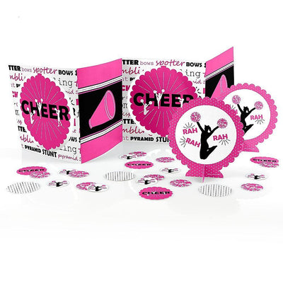 We've Got Spirit - Cheerleading - Birthday Party or Cheerleader Party Centerpiece and Table Decoration Kit