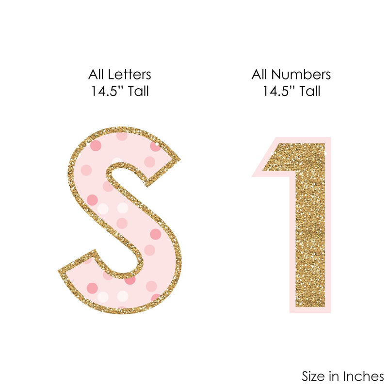 Sweet 16 - Large 16th Birthday Party Decorations - Sweet 16 - Outdoor Letter Banner