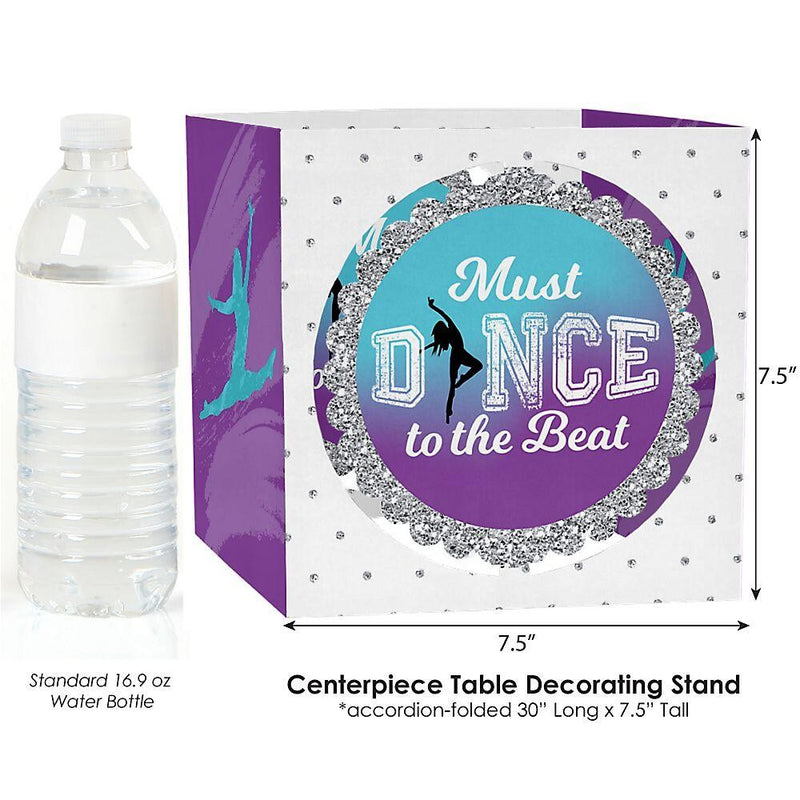 Must Dance to the Beat - Dance - Birthday Party or Dance Party Centerpiece and Table Decoration Kit