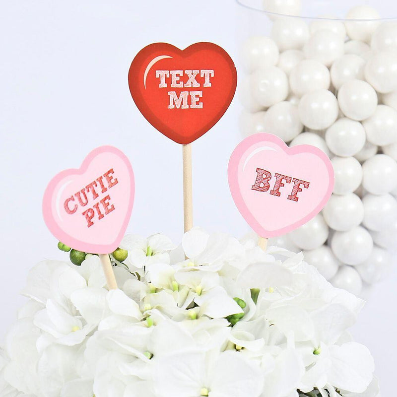 Conversation Hearts - DIY Shaped Valentine&